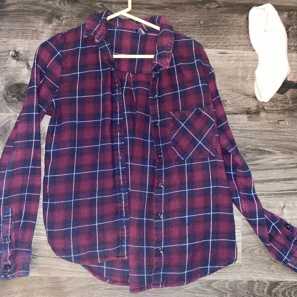 Forever 21 oversized flannel